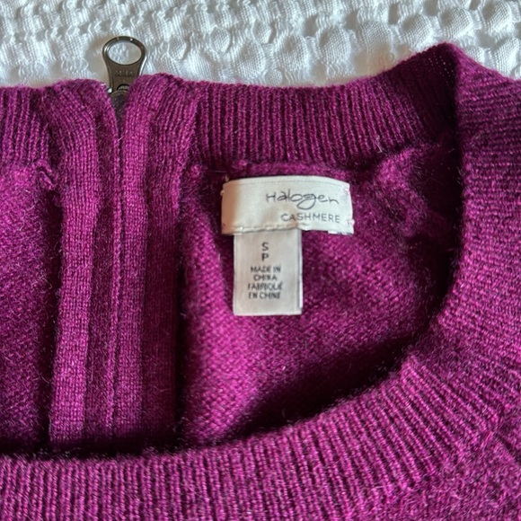 Halogen Cashmere crewneck tunic - Picture 2 of 4